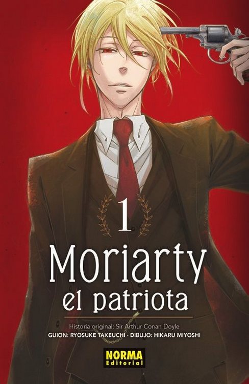 Moriarty el patriota 1, de Ryosuke Takeuchi e Hikaru Miyoshi.