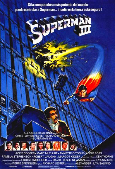 ¡Viñetas y … acción! 23 Superman III de Richard Lester