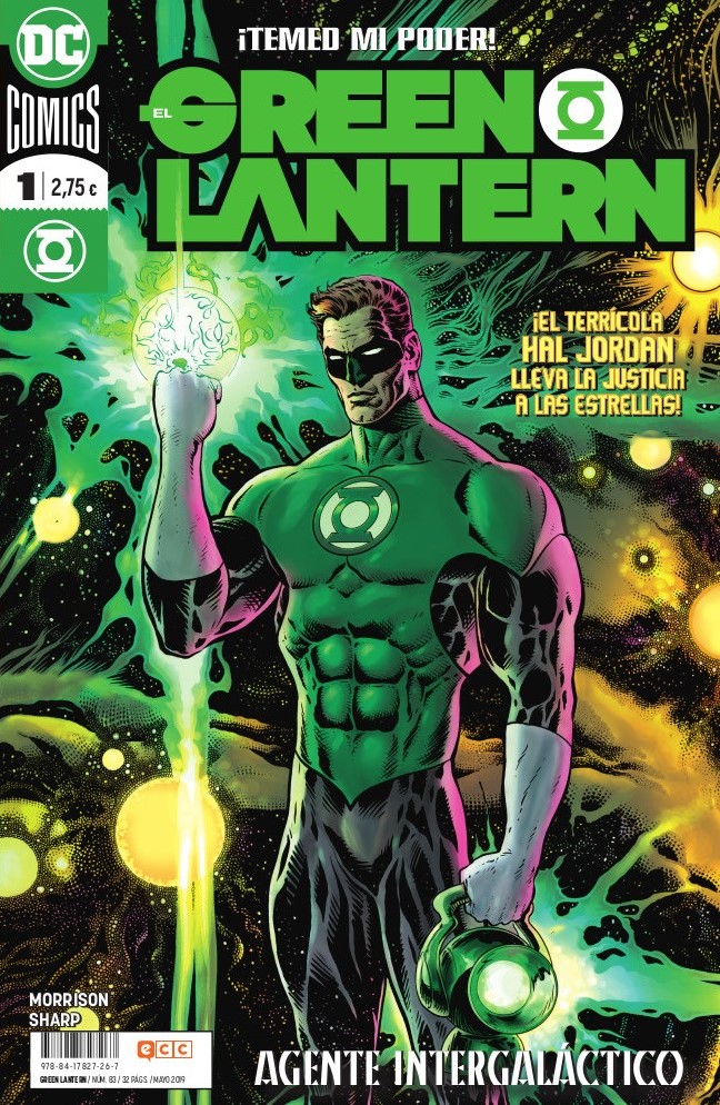 El Green Lantern 1-2 (83-84) de Grant Morrison y Liam Sharp