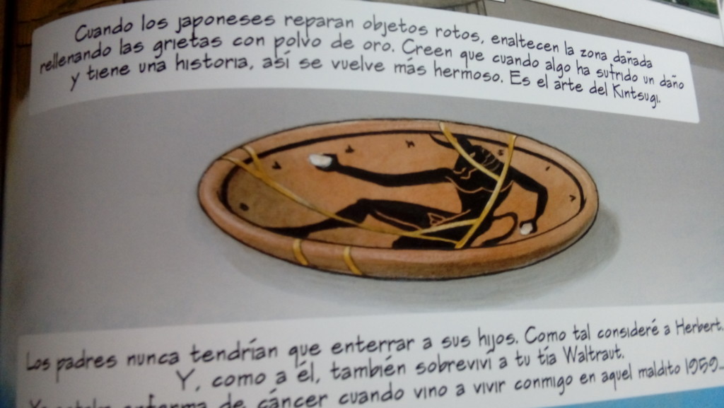 Takoyaki de tebeos: Mies y el arte del Kintsugi.