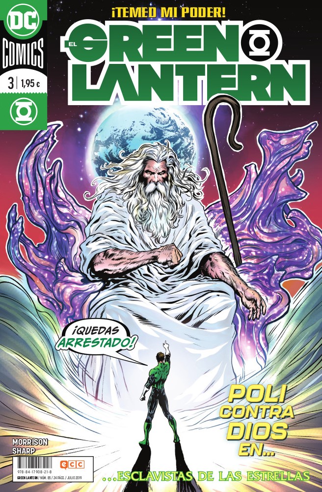 El Green Lantern 3 y 4 (85-86) de Grant Morrison y Liam Sharp