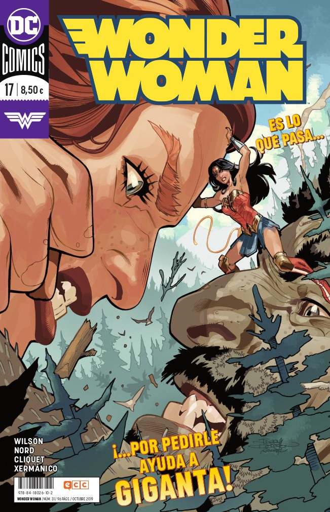 Wonder Woman nº17: La guerra de los gigantes