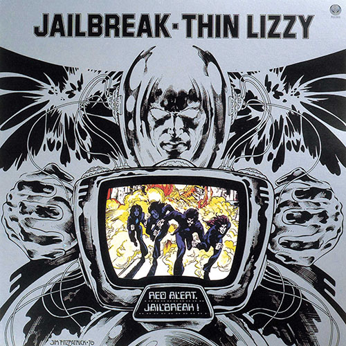 Takoyaki de Tebeos: las portadas de Thin Lizzy y Jim Fitzpatrick