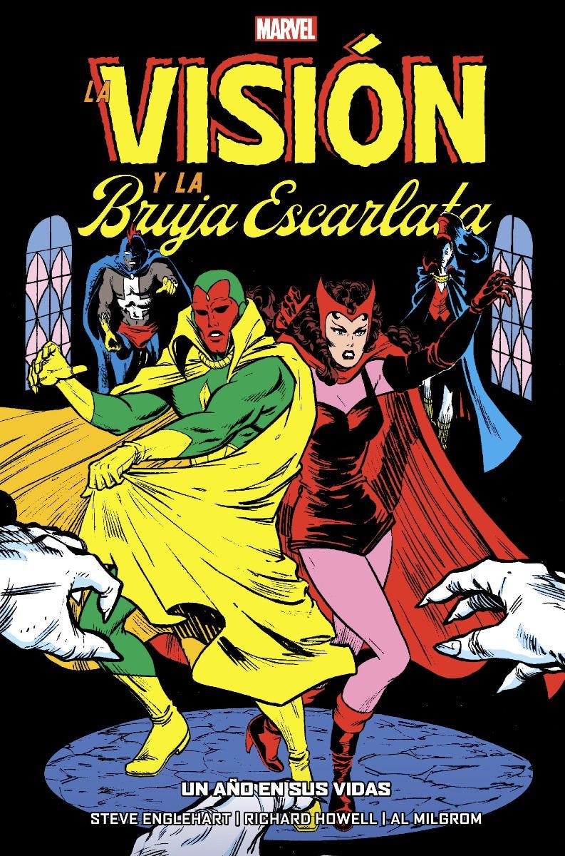 100% Marvel HC. La Visión y la Bruja Escarlata: Un año en sus vidas