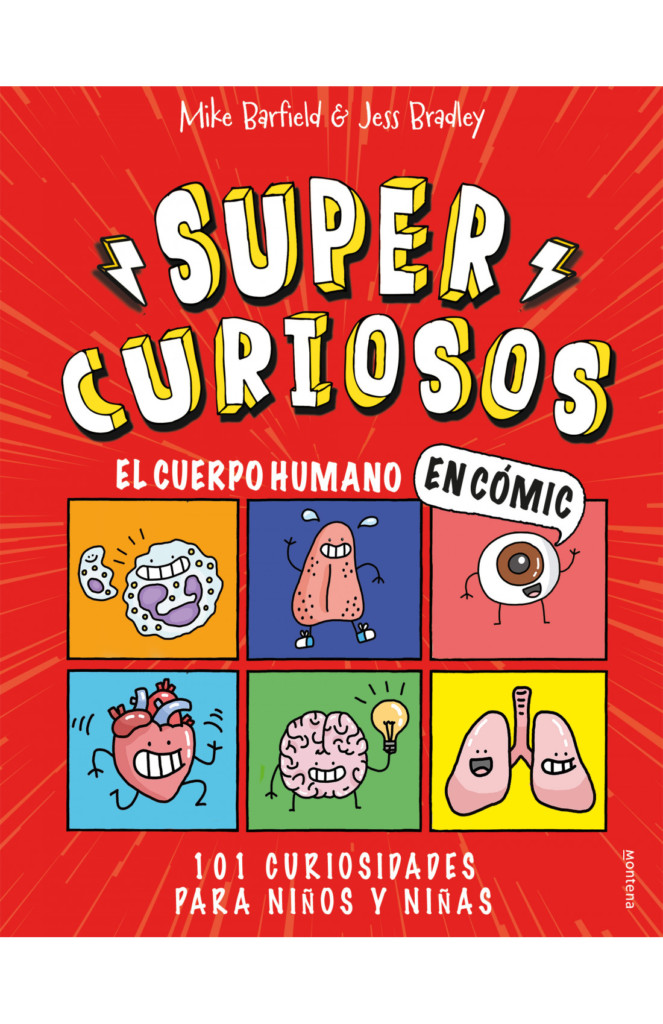 Súper Curiosos: El cuerpo humano en cómic