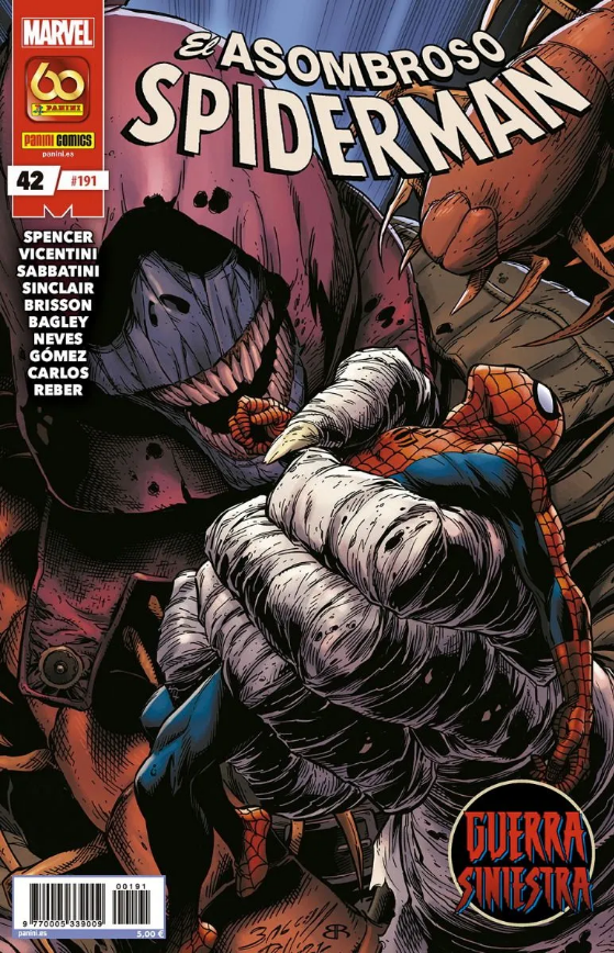 El Asombroso Spiderman 41-45 – Guerra Siniestra: Adiós, Spencer