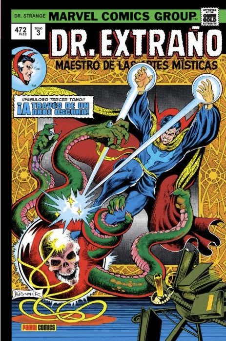 Marvel Gold Dr. Extraño 3: ¡A través de un orbe oscuro!