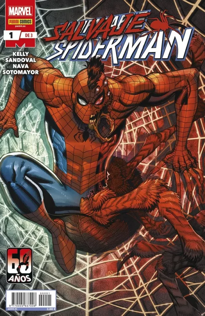 Salvaje Spiderman, de Joe Kelly y Gerardo Sandoval