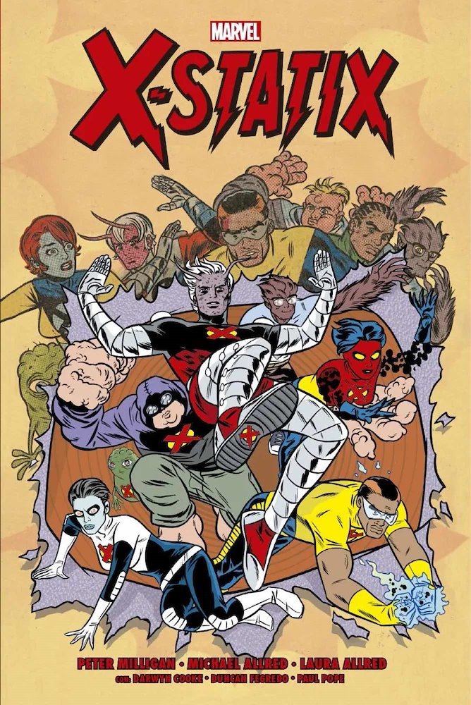 Marvel Omnibus. X-Statix 1, de Peter Milligan y Mike Allred