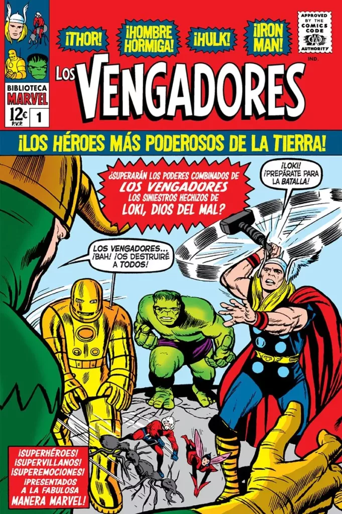 Biblioteca Marvel Los Vengadores 1