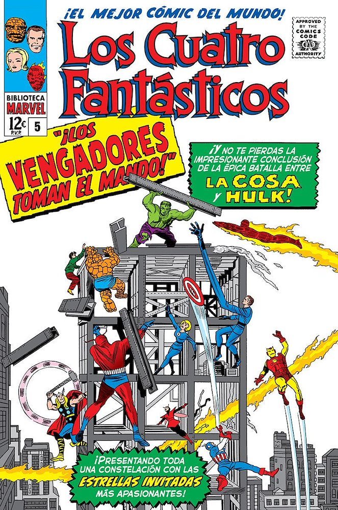 Biblioteca Marvel Los 4 Fantásticos 5