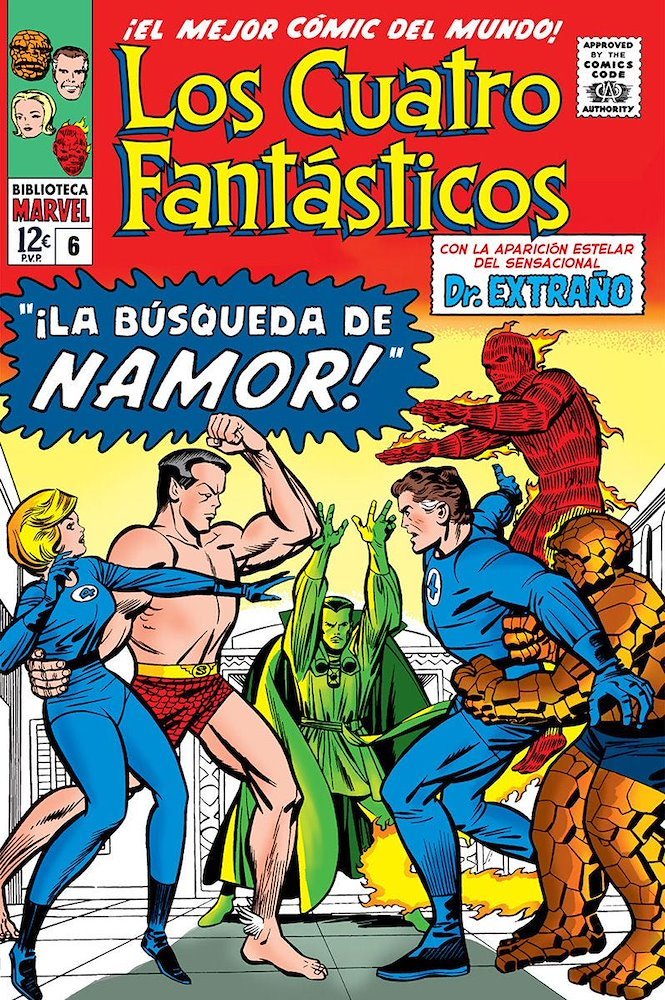 Biblioteca Marvel Los 4 Fantásticos 6