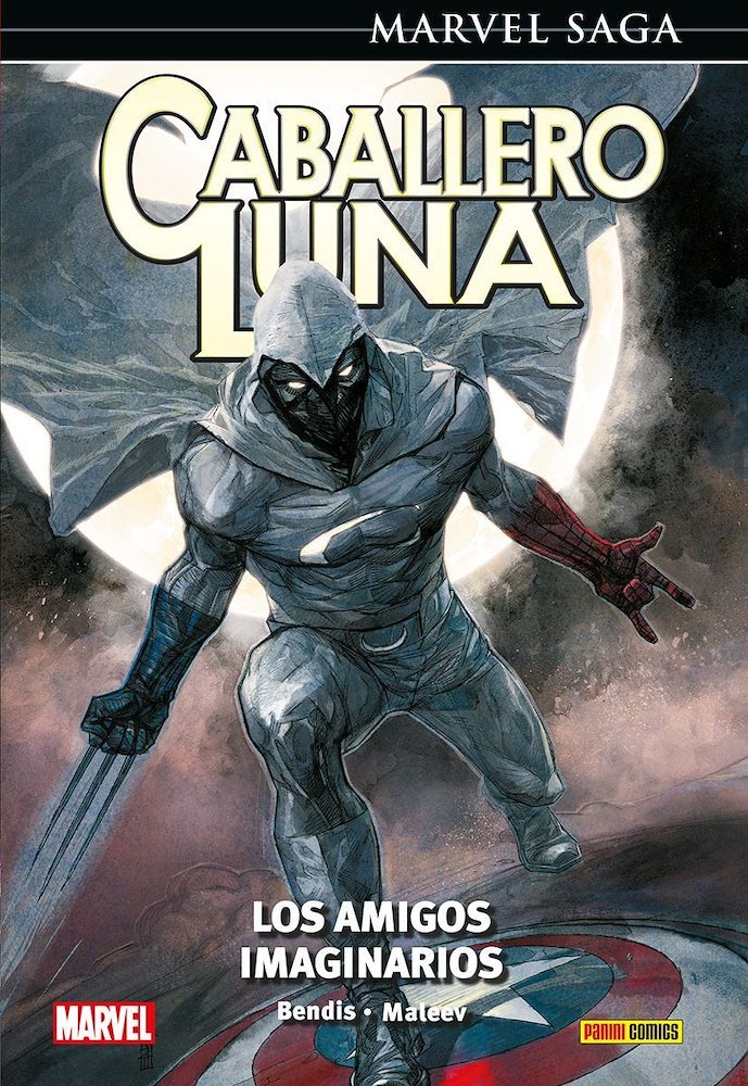 Marvel Saga Caballero Luna 8: Los amigos imaginarios, de Brian Michael Bendis y Alex Maleev