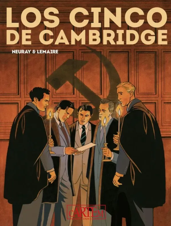 Los cinco de Cambridge, de Valérie Lemaire y Oliver Neuray