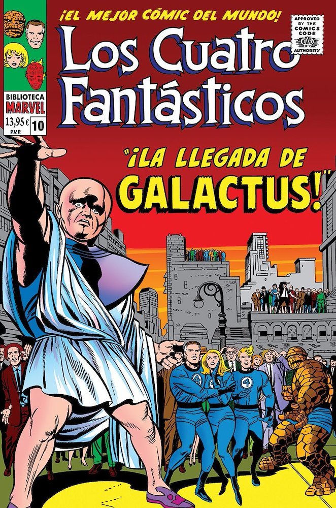 Biblioteca Marvel Los 4 Fantásticos 10