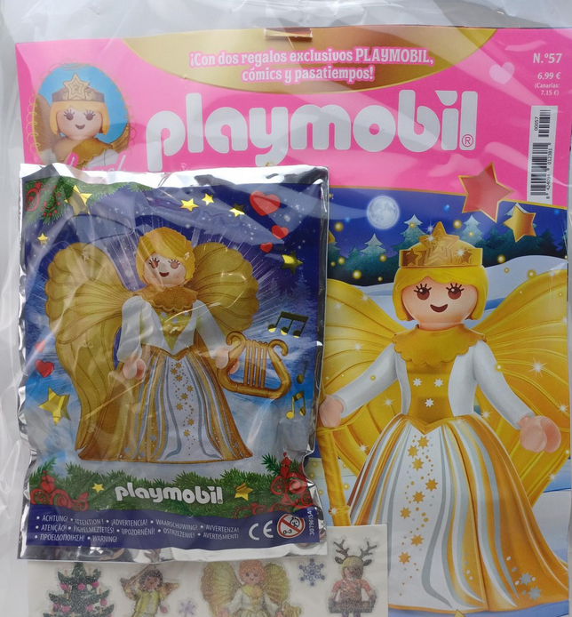 PLAYMOBIL REVISTA PINK Nº57 ANGEL DE NAVIDAD