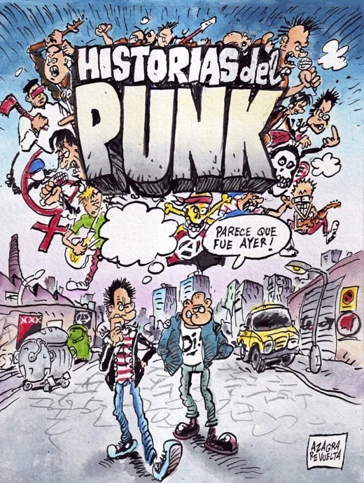 Historias del Punk, de Azagra y Revuelta