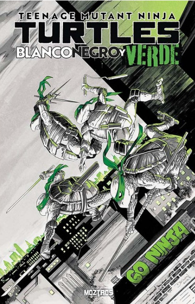 Teenage Mutant Ninja Turtles: Blanco, Negro y Verde
