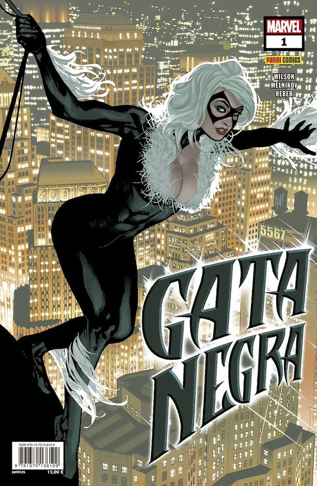 Gata Negra 1, de G. Willow Wilson y Gleb Melnikov