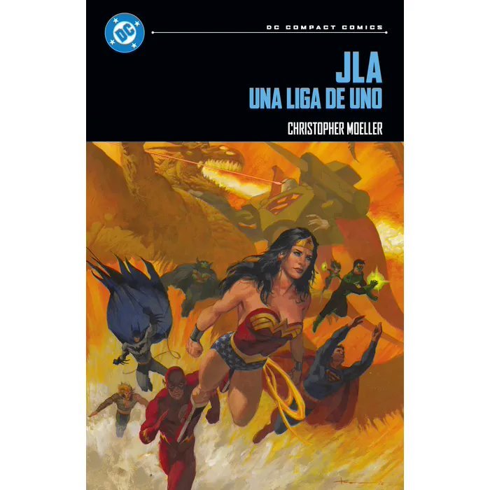 DC Compact Comics: JLA – Una liga de uno, de Christopher Moeller