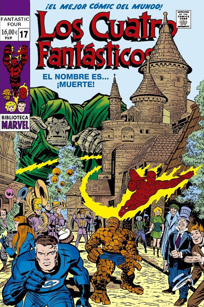 Biblioteca Marvel Los 4 Fantásticos 17