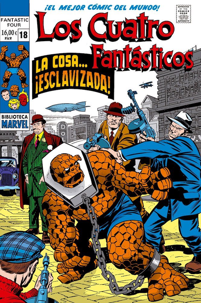 Biblioteca Marvel Los 4 Fantásticos 18