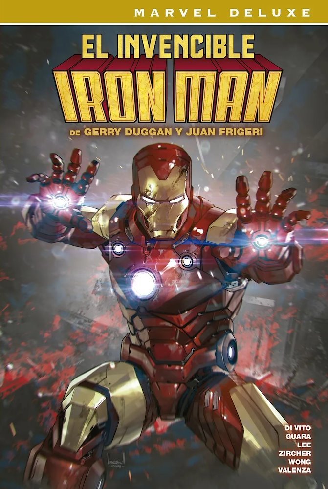 Marvel Deluxe El Invencible Iron Man de Gerry Duggan y Juan Frigeri